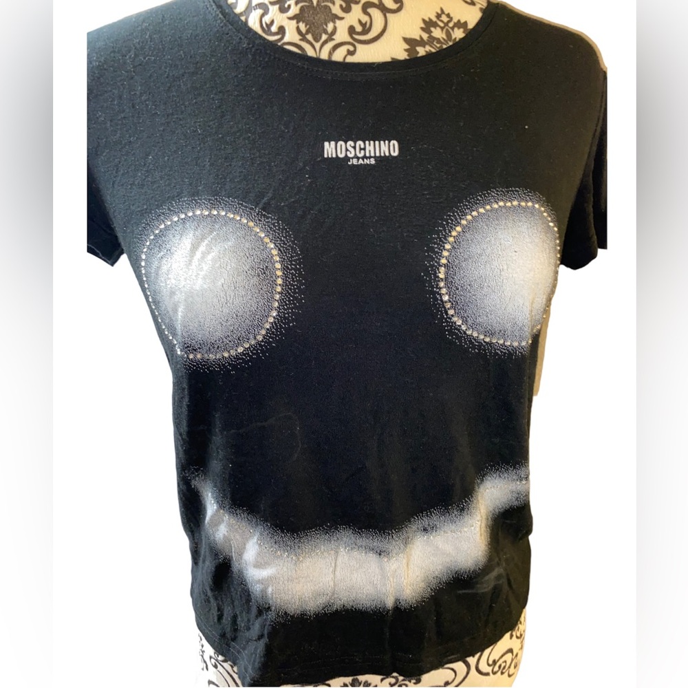 Moshino smile tee